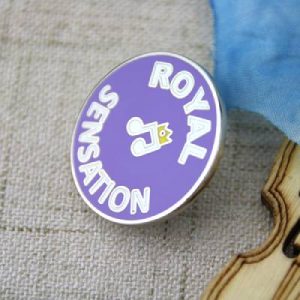 The Different Angle of The Royal Lapel Pin