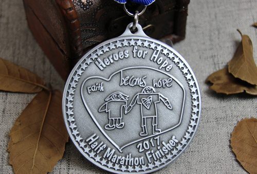 Custom Race Medals-Heroes for Hope