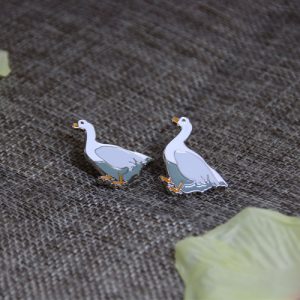 Little Goose Soft Enamel Pins