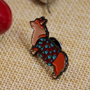 The Side of the Dog Custom Lapel Pin