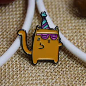 Yellow Cat Custom Lapel Pins