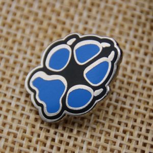 Hard Enamel Pins for Blue Animal Claw