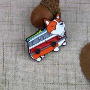 Dog Bus Lapel Pin(1)