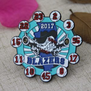 Offset Printed Baseball Trading Pins