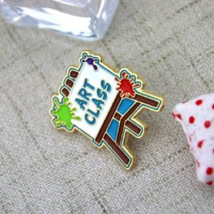 The Different Angle of The Art Class Lapel Pin