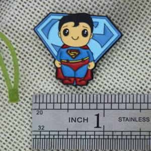 The Size of Superman Lapel Pin
