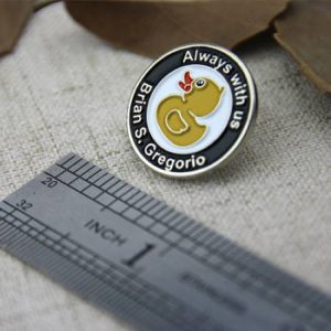 The Size of The Little Duck Pin