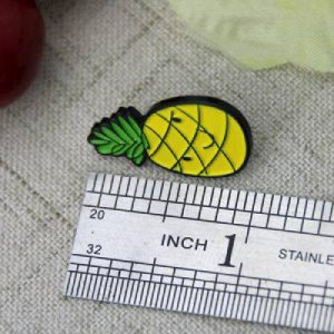 The Size of The Pineapple Lapel Pin