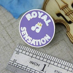 The Size of The Royal Lapel Pin