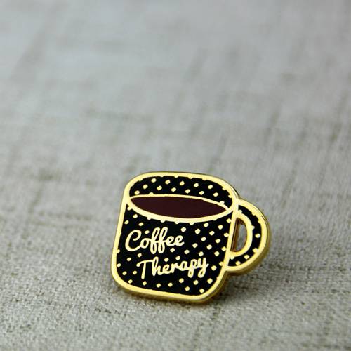 Coffee Cup Lapel Pin