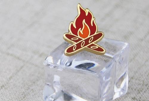 Fire Custom Lapel Pin