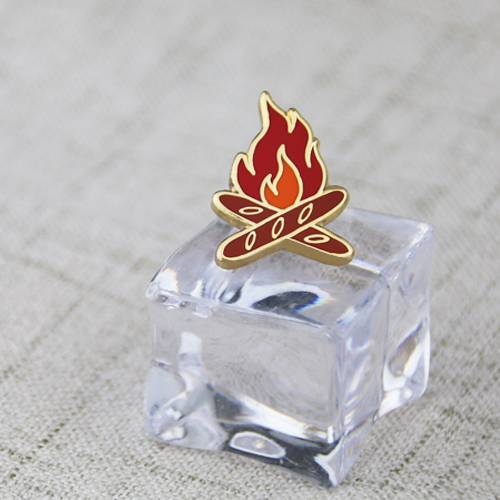 Fire Custom Lapel Pin