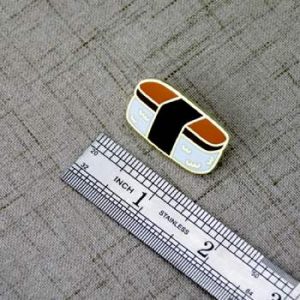 The Size of Sushi Lapel Pin