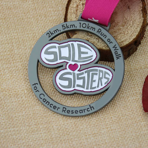 custom medals for Sole Sisters Race custom medals for Sole Sisters Race