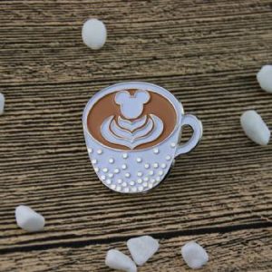A Cup of Coffee lapel pin