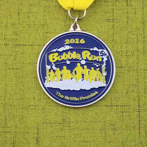 BUBBLE RUN Custom Medals