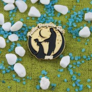 Father and Daughter Lapel Pin