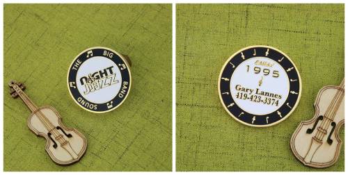 Jazz Music Challenge Coins