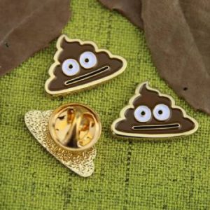 Poop Emoji Pin