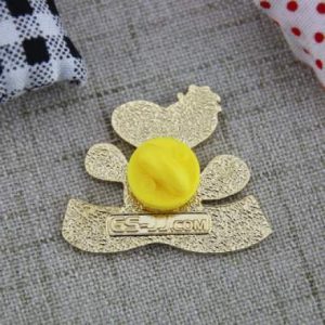 The Back of Cactus Lapel Pin