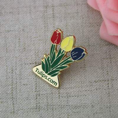 Tulips Lapel Pin