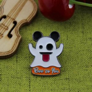 Ghost Emoji Lapel Pin