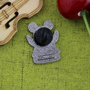 The Back of Ghost Emoji Custom Lapel Pin
