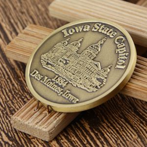 custom coins_Iowa state capitol 2