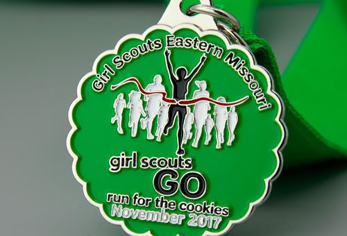 Girl Scouts Customized Medals-GSJJ