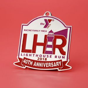 Lighthouse Run Custom medals_GS-JJ.com
