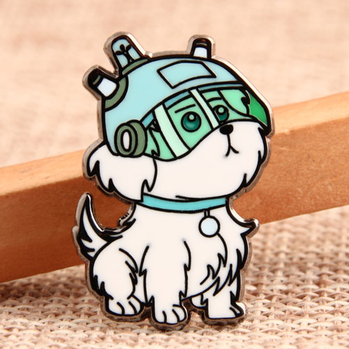 custom-cute-dog-lapel-pins