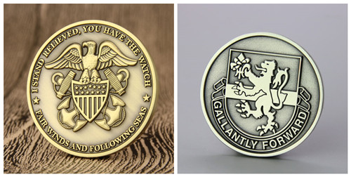 2D VS 3D Challenge Coins