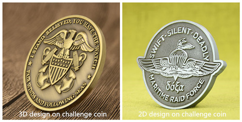 2D and 3D Challenge Coins_ structure