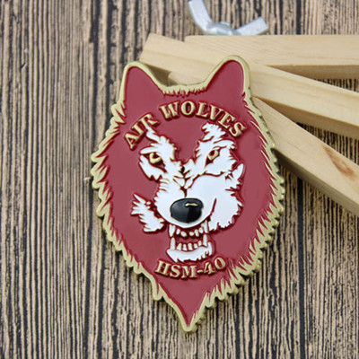 3D design on Irregular challenge coin