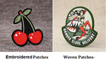 Embroidered Patches VS Woven Patches