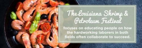 Louisiana Morgan City shrimp oil festival