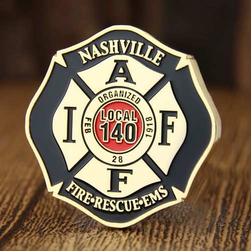 Nashville Firefighter Challenge Coins