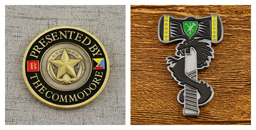 Shape for challenge coins