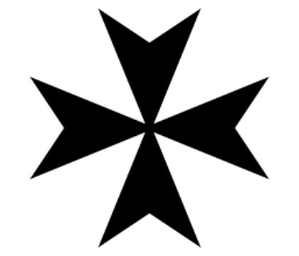 The Maltese cross icon