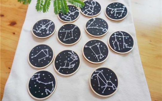 Zodiac Sign Pins