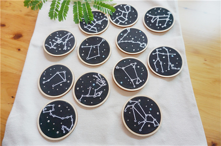 Zodiac Sign Pins