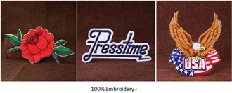 100% Custom Patches