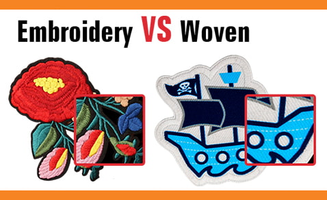 Embroidery VS Woven