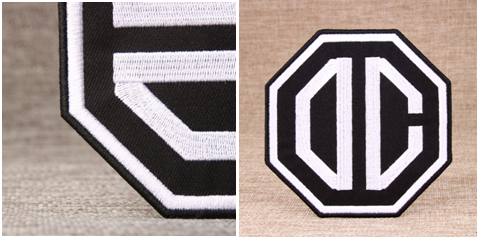 Custom Patches heat cut border
