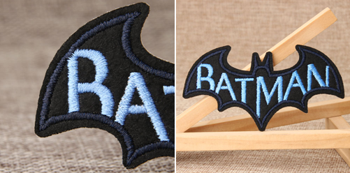 Custom Made Patches laser cut border