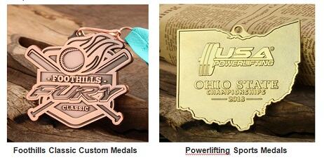 Custom Medals Samples