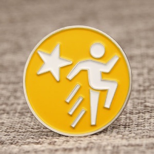 Running Man custom enamel Pins