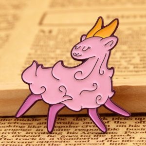 (GS-JJ’s Pink Sheep Lapel Pins)