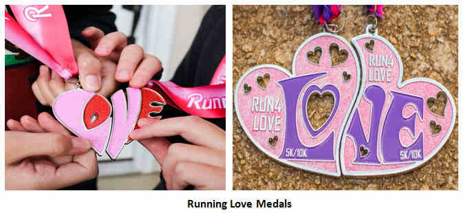 Running Love Medals