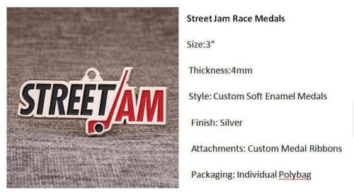 Street Jam Race Medals